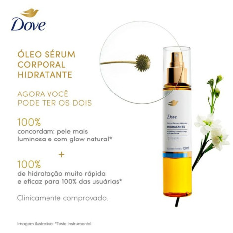 Óleo Sérum Corporal Dove Hidratante 150ml