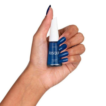 Esmalte Risque Cremoso Azulivre Mente