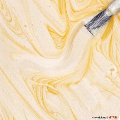 Esmalte Amarelo Risqué Bridgerton Bendito Artista Cintilante 8ml