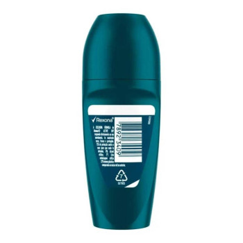 Desodorante Antitranspirante Roll-On Rexona Men Active Dry 72h Sem Álcool 50ml