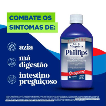 Leite de Magnésia Phillips Original 350ml