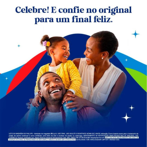 Leite de Magnésia Phillips Original 350ml