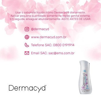 Sabonete Líquido Íntimo Dermacyd Delicata Jasmim 200ml