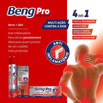 Analgésico e Anti-Inflamatório BengPro Aerossol 60g