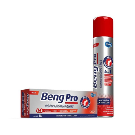 Analgésico e Anti-Inflamatório BengPro Aerossol 60g