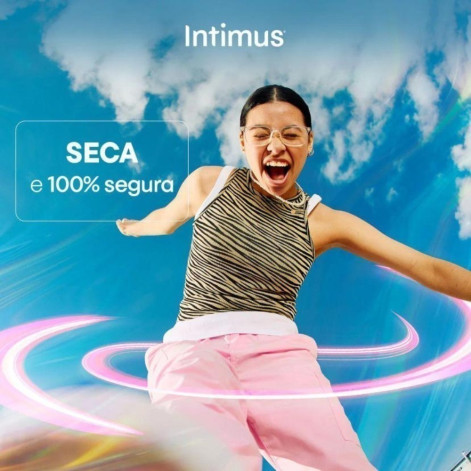 Absorvente Intimus Toda Protegida Cobertura Suave Com Abas com 32 unidades