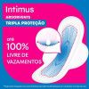 Absorvente Intimus Toda Protegida Cobertura Suave Com Abas com 32 unidades