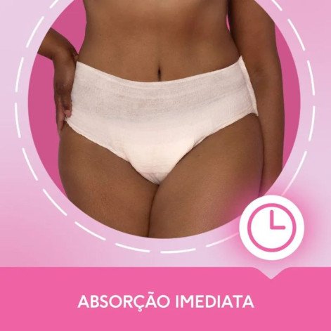 Roupa Íntima Plenitud Femme para Incontinência G/XG 8 Unidades