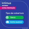 Absorvente Intimus Noturno Toda Protegida Cobertura Seca Com Abas 45 unidades