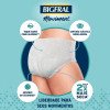 Roupa Íntima Descartável Unissex Bigfral Moviment P/M Absorção Moderada a Intensa 7 unidades