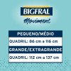 Roupa Íntima Descartável Unissex Bigfral Moviment P/M Absorção Moderada a Intensa 7 unidades