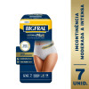 Roupa Íntima Descartável Bigfral Derma Plus Unissex G/XG Absorção Moderada a Intensa 7 unidades