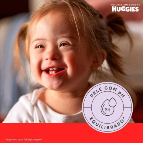 Kit Lenço Umedecido Huggies Disney Baby Hidratação e Nutrição Hipoalergênico Sem Álcool 48 unidades 4 pacotes