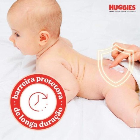 Creme Preventivo de Assaduras Huggies Supreme Care Óleo de Amêndoas 80g