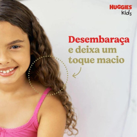 Condicionador Infantil Huggies Kids Hidratante e Brilho Mágico 360ml