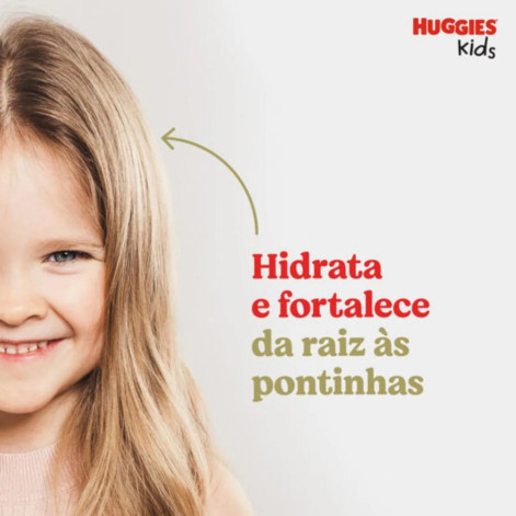 Shampoo Kids Nutrição e Força Enrolados 360 Ml - Huggies