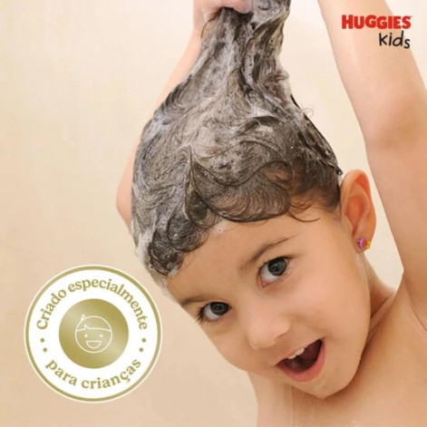 Shampoo Kids Nutrição e Força Enrolados 360 Ml - Huggies