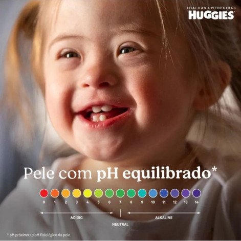 Toalha Umedecida Huggies Higiene Diária 120 Unidades