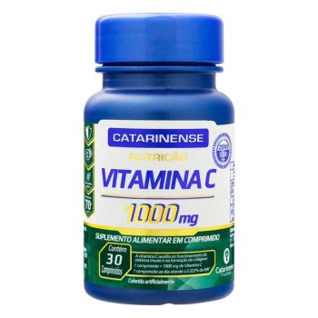 Vitamina C Catarinense Nutrição 1000mg 30 comprimidos