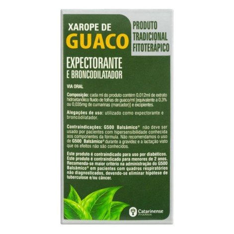 Guaco G500 Balsâmico 0,0117ml/ml Xarope Frasco 150ml