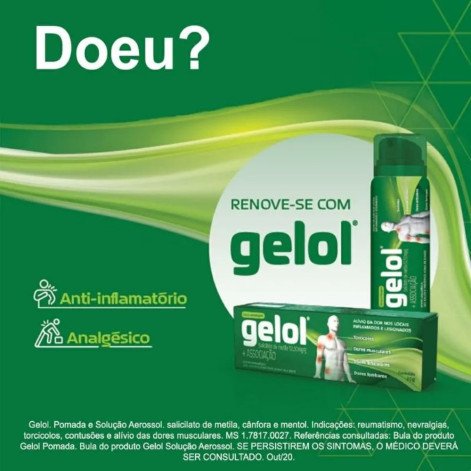 Gelol 52,5mg/g Pomada 20g