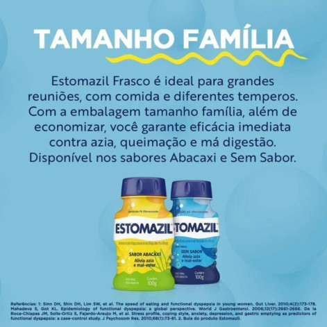 Estomazil Abacaxi Pó Efervescente 100g