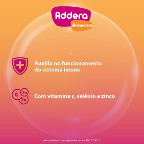 Suplemento Alimentar Addera + Imunidade Vitamina D 2.000 U.I 30 Comprimidos