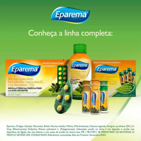 Eparema 103mg/ml Sabor Hortelã Solução Oral 1 Flaconetes 10ml