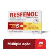 Resfenol Paracetamol 400mg + Cloridrato Fenillefrina 4mg + Maleato de Clorfeniramina 4mg 20 cápsulas