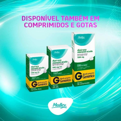 Dipirona Monoidratada Medley 50mg/ml Solução Oral 100ml