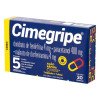 Cimegripe Cloridrato Fenillefrina 4mg + Paracetamol 400mg + Maleato de Clorfeniramina 4mg 20 cápsulas