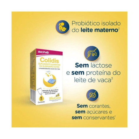 Probiótico Colidis Gotas 5ml
