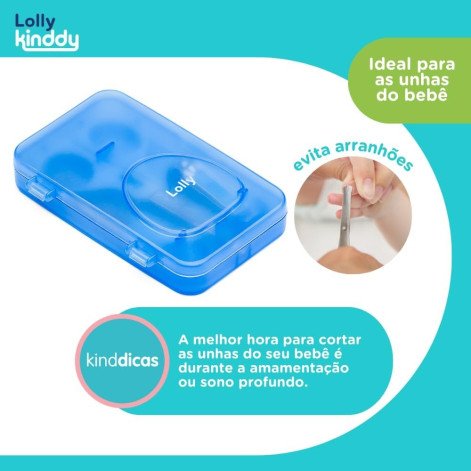 Lolly Kit Manicure Infantil Special Azul