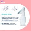 Coletor de Leite Materno Lolly Silicone com 1 unidade