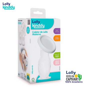 Coletor de Leite Materno Lolly Silicone com 1 unidade
