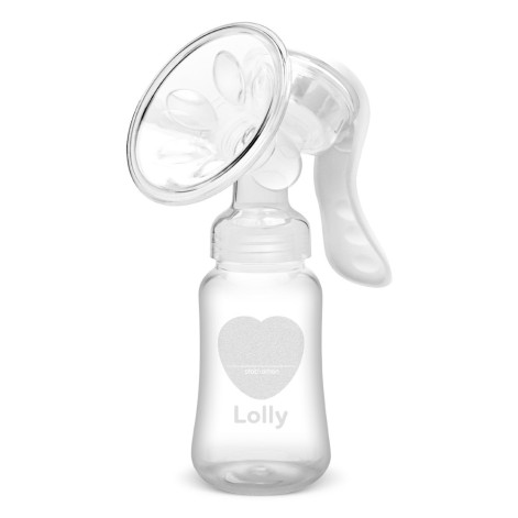 Kit Extrator Manual Leite Materno 150ml Lolly