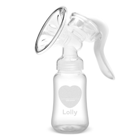 Kit Extrator Manual Leite Materno 150ml Lolly