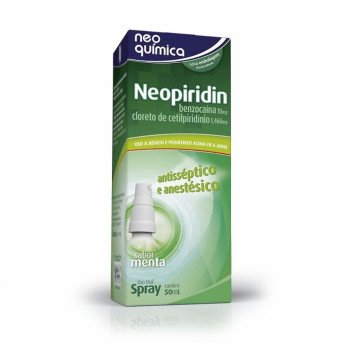 Neopiridin Spray para Garganta Sabor Menta Neo Química 50ml