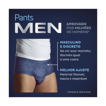 Roupa Íntima Descartável Tena Pants Men G/EG 16 unidades