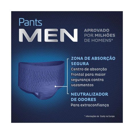 Roupa Íntima Descartável Tena Pants Men G/EG 16 unidades