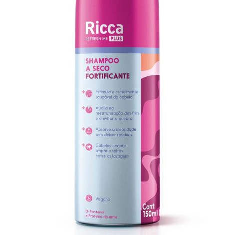 Shampoo a Seco Fortificante 150ml Ricca