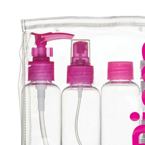 Conjunto de 3 Frasco Kit De Viagem Mandala Color Ricca