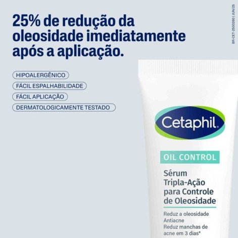 Sérum Tripla-Ação Facial Cetaphil Oil Control Controle de Oleisidade 30ml