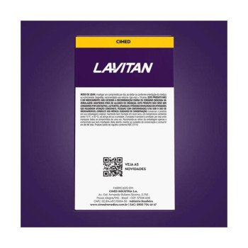 Melatonina 0,21mg Sabor Morango com 90 Comprimidos Mastigáveis Lavitan