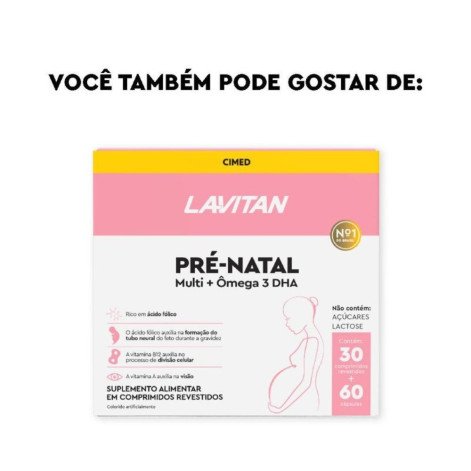 Suplemento Alimentar Lavitan Pré-Natal 30 Comprimidos
