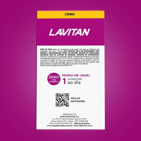 Suplemento Alimentar Lavitan AZ Mulher 60 Comprimidos
