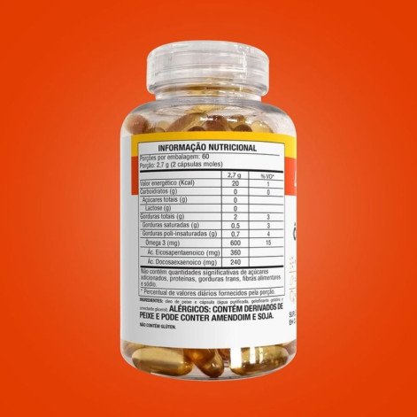 Suplemento Vitamínico Ômega 3 1000mg Com 120 Cápsulas Lavitan Cimed