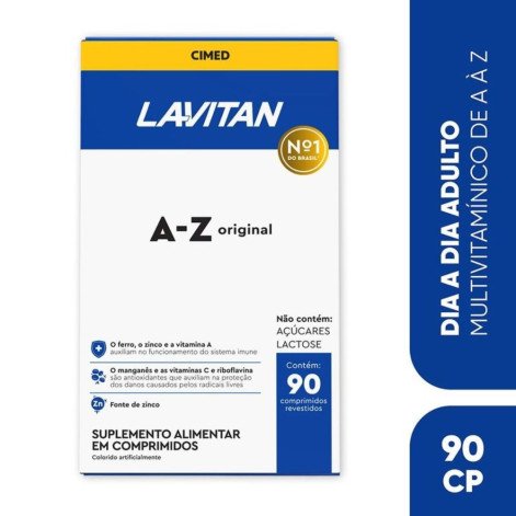 Multivitamínico Lavitan AZ Original 90 Comprimidos