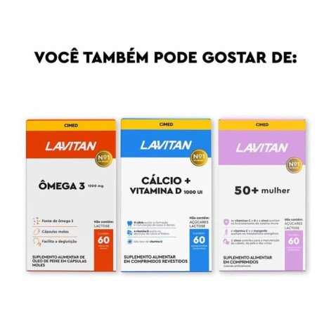 Lavitan Memoria Suplemento Alimentar 60 cápsulas Cimed
