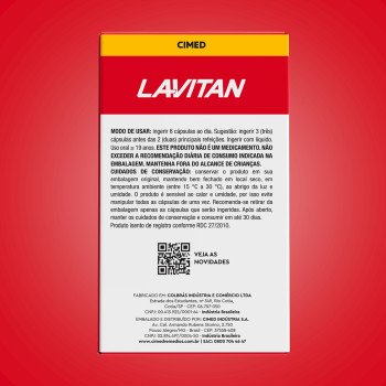 Lavitan Ômega 3 6 9 + com 90 Cápsulas Gelatinosa